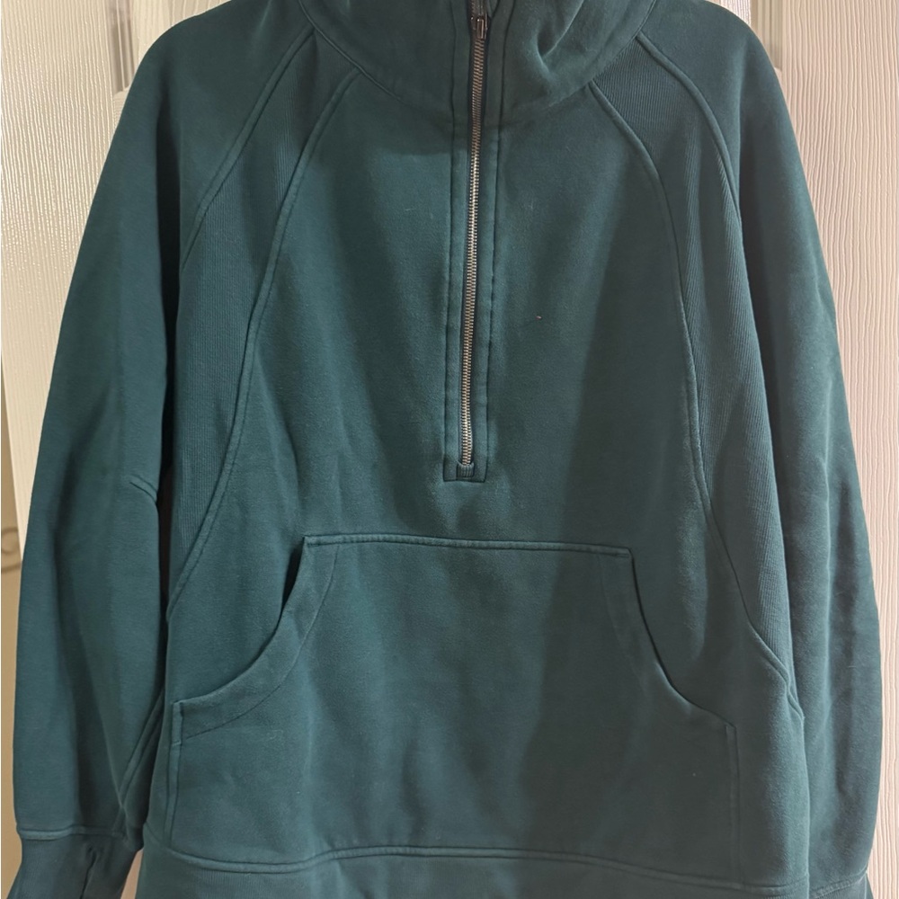 Lululemon Scuba Oversized Funnel-Neck Half Zip Long